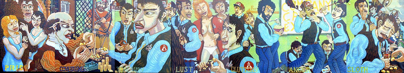 Seven Deadly Sins - Click to see originals