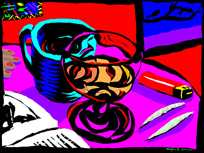Edition 1/300 on canvas - For true size, click picture