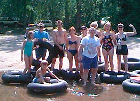Gettin' ready for a tubin' expedition