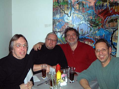 Left to right: Alan,ralph, Stephen, Mel.
