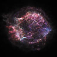 The supernova remnant Cassiopeia A.